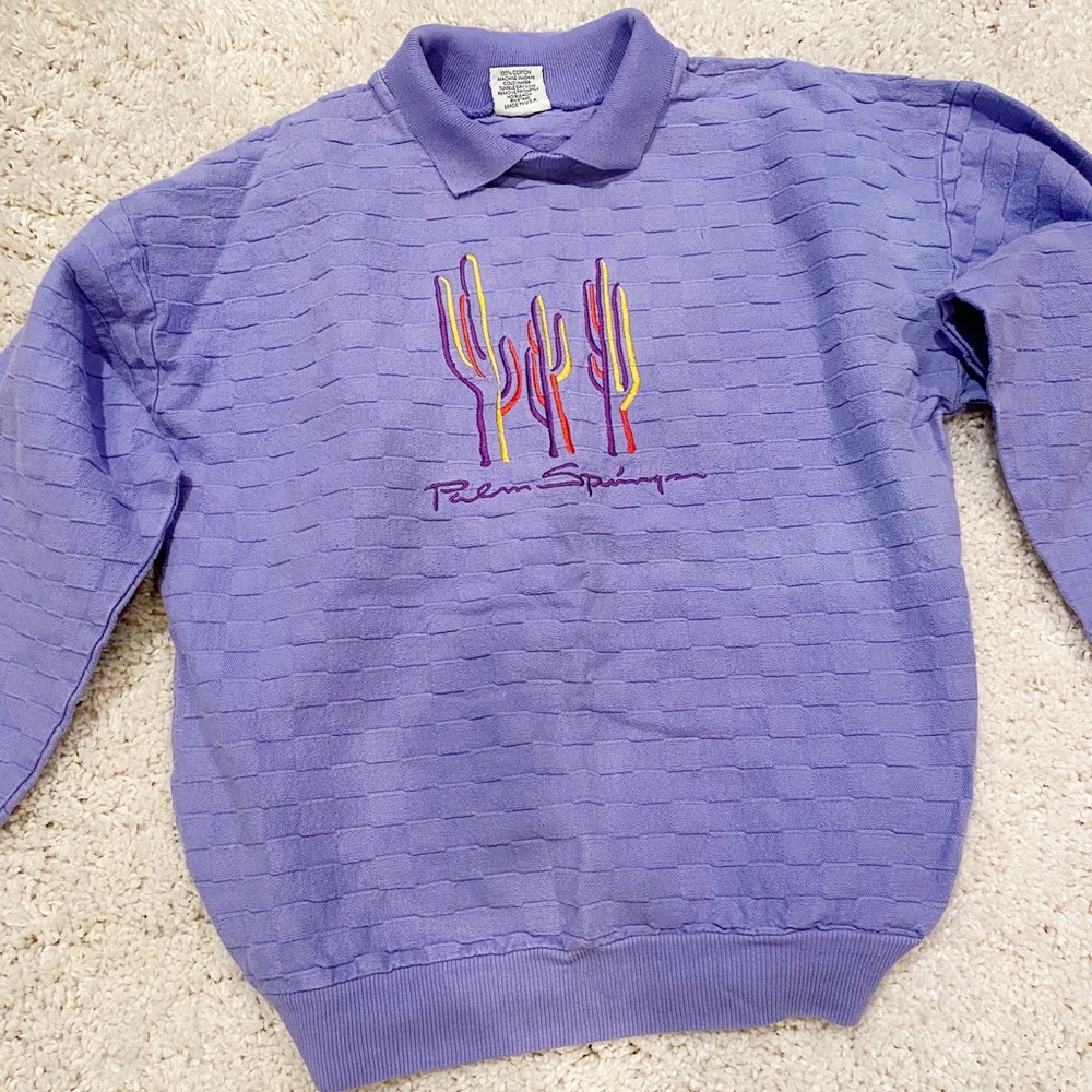 vintage crew neck with collar!